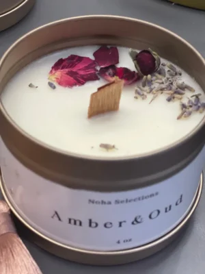 Candle Amber and Oud