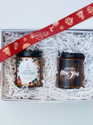 Holiday Candles gift set